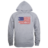 Rapid Dominance Graphic Pullover Us Flag 2 Hoodie TS4-812 HEATHER GREY Primary