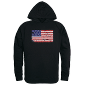 Rapid Dominance Graphic Pullover Us Flag 2 Hoodie TS4-812 BLACK Primary