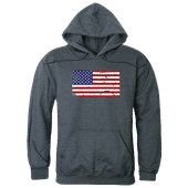 Rapid Dominance Graphic Pullover Us Flag 2 Hoodie TS4-812 HEATHER CHARCOAL Primary
