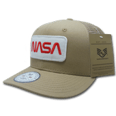 Rapid Dominance Nasa Patch Trucker Caps NAS6