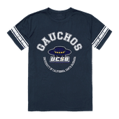 W Republic Men's Football Tee Shirt Uc Santa Barbara Gauchos 504-112