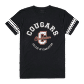 W Republic Men's Football Tee Shirt Charleston Cougars 504-115