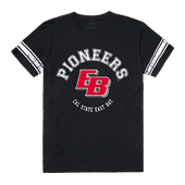 W Republic Men's Football Tee Shirt Cal State East Bay Pioneers 504-205
