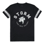 W Republic Men's Football Tee Shirt Lake Erie Storm 504-324