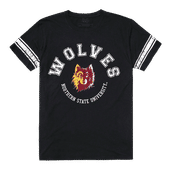 W Republic Men's Football Tee Shirt Northern State University Wolves 504-355