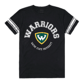 W Republic Men's Football Tee Shirt Wayne State Warriors 504-400