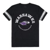 W Republic Men's Football Tee Shirt Wisconsin Whitewater Warhawks 504-414