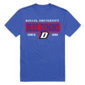 W Republic College Established Tee Shirt Depaul Blue Demons 507-121