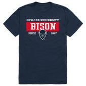 W Republic College Established Tee Shirt Howard Bison 507-171