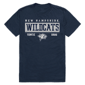 W Republic College Established Tee Shirt New Hampshire Wildcats 507-243
