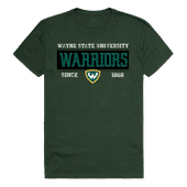 W Republic College Established Tee Shirt Wayne State Warriors 507-400