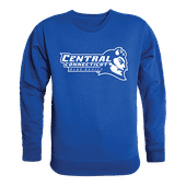 W Republic College Crewneck Sweatshirt Central Connecticut State University Blue Devils 508-113
