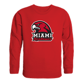 W Republic College Crewneck Sweatshirt Miami Of Ohio Redhawks 508-131