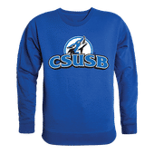 W Republic College Crewneck Sweatshirt Cal State San Bernardino Coyotes 508-207
