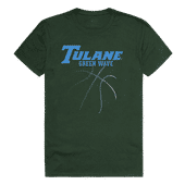 W Republic Basketball Tee Shirt Tulane Green Wave 510-198