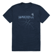 W Republic Basketball Tee Shirt Western Washington Vikings 510-252