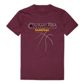 W Republic Basketball Tee Shirt Colorado Mesa University Mavericks 510-284