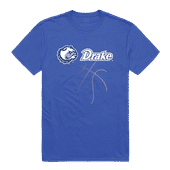 W Republic Basketball Tee Shirt Drake University Bulldogs 510-292