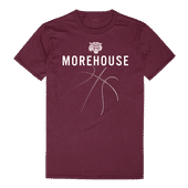 W Republic Basketball Tee Shirt Morehouse College Tigers 510-346