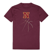 W Republic Basketball Tee Shirt Northern State University Wolves 510-355