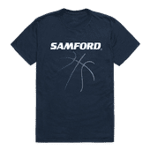 W Republic Basketball Tee Shirt Samford University Bulldogs 510-375