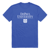 W Republic Institutional Tee Shirt Depaul Blue Demons 516-121
