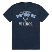 W Republic Property Tee Shirt Western Washington Vikings 517-252
