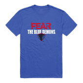 W Republic Fear College Tee Shirt Depaul Blue Demons 518-121