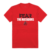W Republic Fear College Tee Shirt Cal State Northridge Matadors 518-166