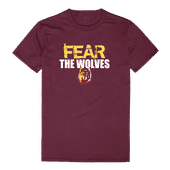 W Republic Fear College Tee Shirt Northern State University Wolves 518-355