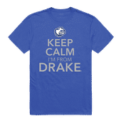W Republic Keep Calm Shirt Drake University Bulldogs 523-292