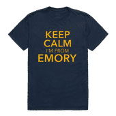 W Republic Keep Calm Shirt Emory Eagles 523-299