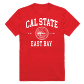 W Republic Seal Tee Shirt Cal State East Bay Pioneers 526-205