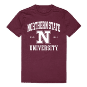 W Republic Seal Tee Shirt Northern State University Wolves 526-355