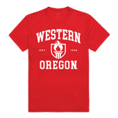 W Republic Seal Tee Shirt Western Oregon Wolves 526-406
