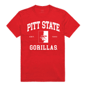 W Republic Seal Tee Shirt Pitt State Gorillas 526-427
