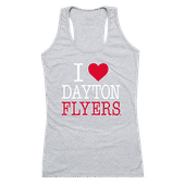 W Republic Women's I Love Tank Shirt Dayton Flyers 532-119