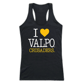 W Republic Women's I Love Tank Shirt Valparaiso Crusaders 532-154