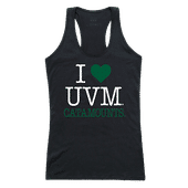 W Republic Women's I Love Tank Shirt Vermont Catamounts 532-155