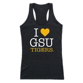 W Republic Women's I Love Tank Shirt Grambling State Tigers 532-170