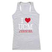 W Republic Women's I Love Tank Shirt Central Missouri Mules 532-209