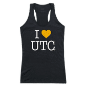 W Republic Women's I Love Tank Shirt Tennessee Chattanooga Mocs 532-246