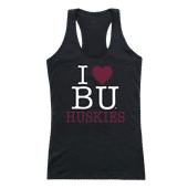 W Republic Women's I Love Tank Shirt Bloomsburg University Huskies 532-268