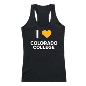 W Republic Women's I Love Tank Shirt Colorado Buffaloes 532-285