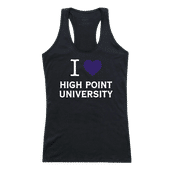 W Republic Women's I Love Tank Shirt High Point Panthers 532-311