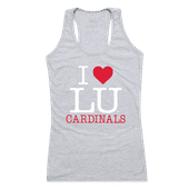 W Republic Women's I Love Tank Shirt Lamar Cardinals 532-326
