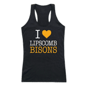 W Republic Women's I Love Tank Shirt Lipscomb Bisons 532-328