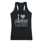 W Republic Women's I Love Tank Shirt Longwood Lancers 532-330