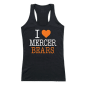 W Republic Women's I Love Tank Shirt Mercer Bears 532-340
