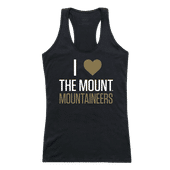 W Republic Women's I Love Tank Shirt Mount St. Marys Mountaineers 532-347